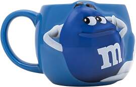 M&M’S Becher – Blaue Tasse mit dem