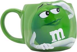 M&M’S Becher – Grüne Tasse mit dem