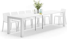 MOBILI FIVER, First, ausziehbarer Konsolentisch,