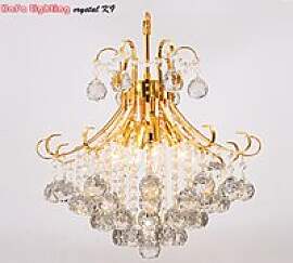 Moderne Silber/Gold Transparent /Cognic Kristall