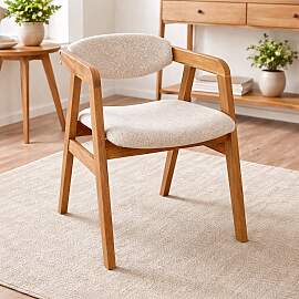 Moderner Polsterstuhl EASY Buche, ARAGON