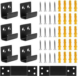 Modixun Bewegliche Spiegel-Clips für Wandmontage, 