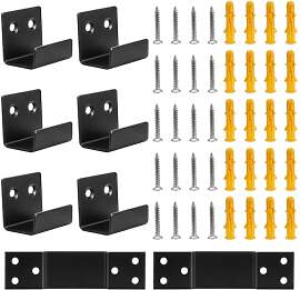 Modixun Bewegliche Spiegel-Clips für Wandmontage, 