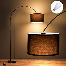 Modlicht Bogenlampe Wohnzimmer Stehlampe JASMIN I