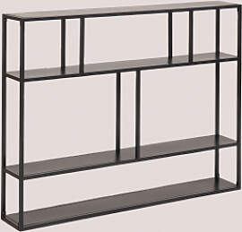 Modulares Wandregal 120x90 Cm Aus Thura-stahl