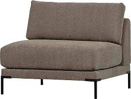 Modulsofa Couple Loveseat Element, Melange-Stoff