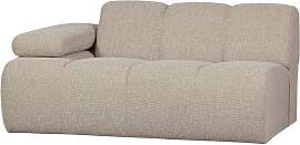 Modulsofa Mojo Bouclé, moderner 1,5-Sitzer mit