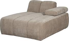 Modulsofa Mojo Flachcord, moderne Chaiselongue