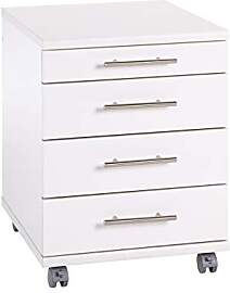 Möbelpartner Rollcontainer Colors, 701399, Weiß, 