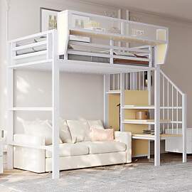 Moimhear Hochbett, mit Sicherheitsleiter und