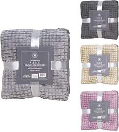 Mojawo Hochwertige Flanell Kuscheldecke Wolldecke