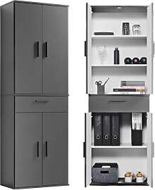 mokebo Mehrzweckschrank Büroschrank (60x180 cm)