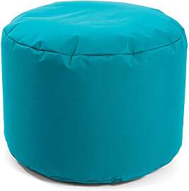mokebo® Outdoor Pouf, Hocker 60x40cm in Blau,