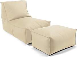 mokebo Sitzsack mit Hocker für Kinder &