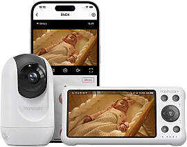 Momcozy Babyphone, Weiß, Kunststoff,
