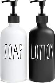 MOMEEMO Seifenspender Badezimmer-Set, enthält