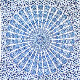 MOMOMUS Wandteppich Mandala - Indische Wandkunst - 
