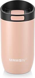 MOMSIV Thermobecher 350ml, Edelstahl Isoliert