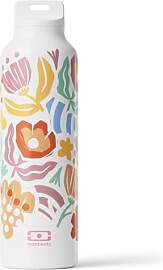 MONBENTO - Edelstahl Trinkflasche Steel graphic
