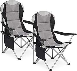 Mondeer Campingstuhl Faltbar 2er Set, Klappstuhl