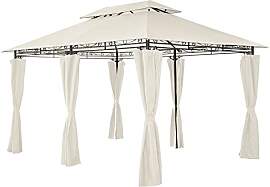 Mondeer Gartenpavillon 3x4m, Premium Pavillon