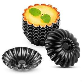 mongtsamz Tartlettförmchen Zwölferpack,Tarteform 