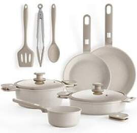 Monix Kochgeschirrset Denmark beige Aluminium 10