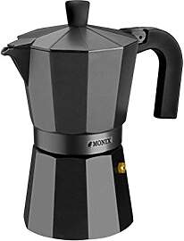 Monix Vitro Noir | Italienische Kaffeemaschine aus 