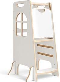 Montessori Lernturm aus Holz – Verstellbarer