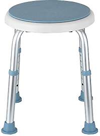 Monucep Duschhocker, 360° drehbarer Duschstuhl