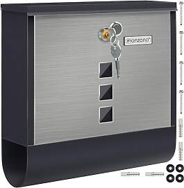 MONZANA® Briefkasten Kreuzschloss mit