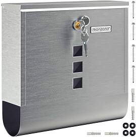 MONZANA® Briefkasten Kreuzschloss mit
