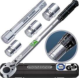 Monzana® Drehmomentschlüssel 6tlg. Set 40-210Nm