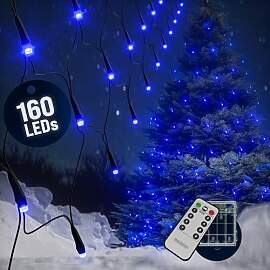 Monzana® Lichterkette 160 LED Netzlichterkette
