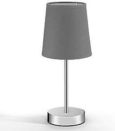 MONZANA® Nachttischlampe 32cm Stoffschirm E14