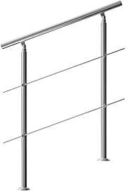 MONZANA® Treppengeländer Edelstahl Pflegeleicht