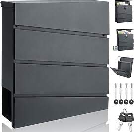 MONZANA® XXL Briefkasten Postkasten mit