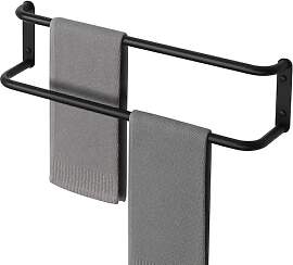 Mooche Handtuchhalter Schwarz