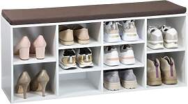 Moon Home Schuhschrank mit Sitzkissen - Stardust