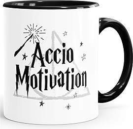 MoonWorks Kaffee-Tasse Accio Motivation Teetasse