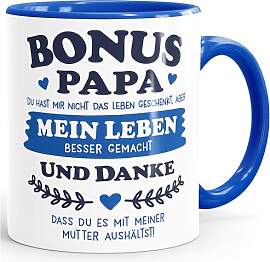 MoonWorks® Kaffee-Tasse Geschenk Bonus-Mama |