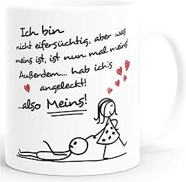 MoonWorks® Kaffee-Tasse Ich bin nicht