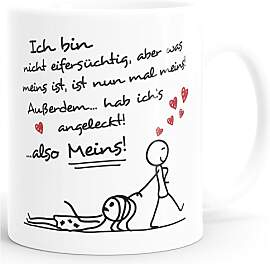 MoonWorks® Kaffee-Tasse Ich bin nicht