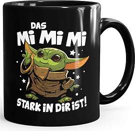 MoonWorks Kaffee-Tasse mit Spruch Das Mimimi stark 