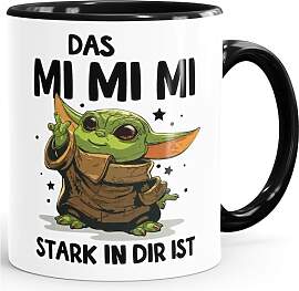 MoonWorks Kaffee-Tasse mit Spruch Das Mimimi stark 