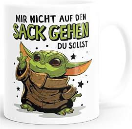 MoonWorks Kaffee-Tasse mit Spruch Mir nicht auf