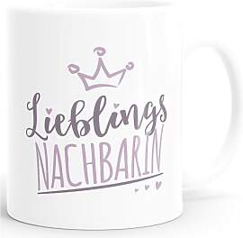 MoonWorks® Kaffee-Tasse Schriftzug Lieblings -