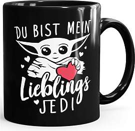 MoonWorks® Kaffee-Tassemit Spruch Du bist mein