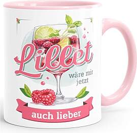 MoonWorks® Tasse mit Spruch Lillet wäre mir