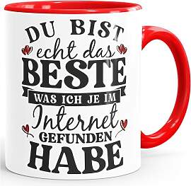 MoonWorks® Tasse Spruch Liebe lustig Das Beste